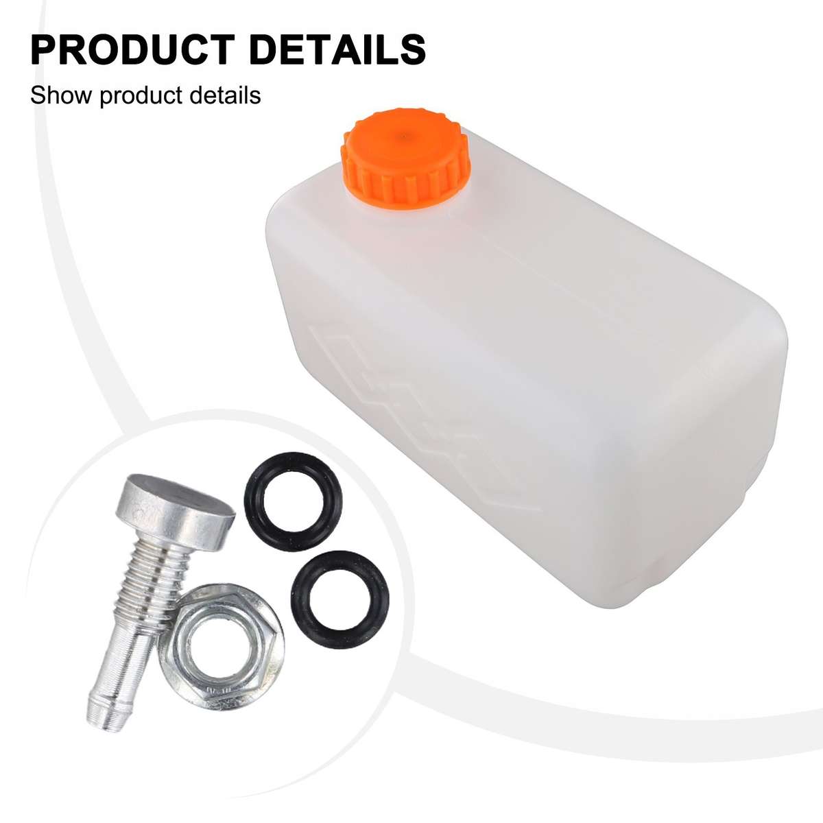 Plastic Fuel Tank For Car Boat Truck Air Diesel Parking Heater 5L Capacity