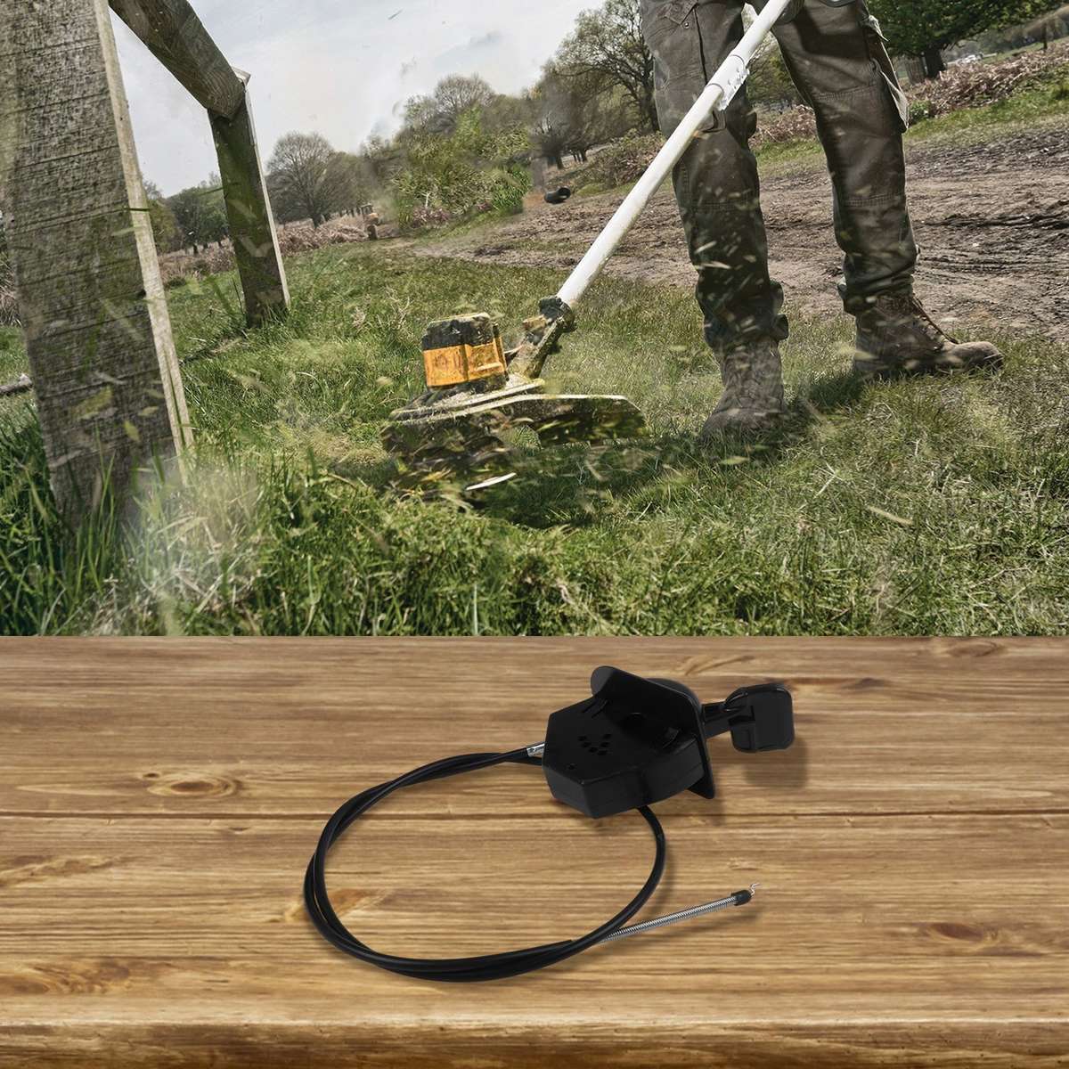 Lawn Equipment Replacement Throttle Control Cable For Easy Installation