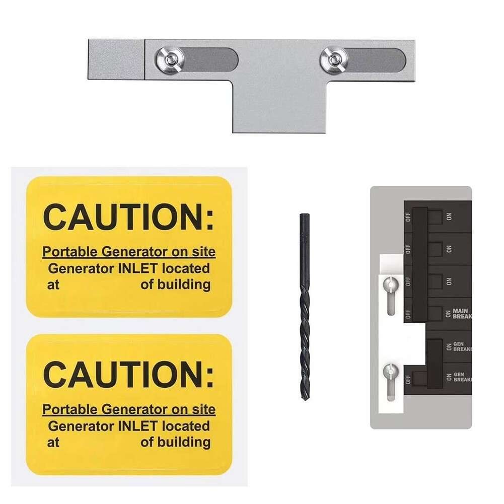Generator Interlock Kit For Homeline Meter Main 150 200 Amp Breaker-Square