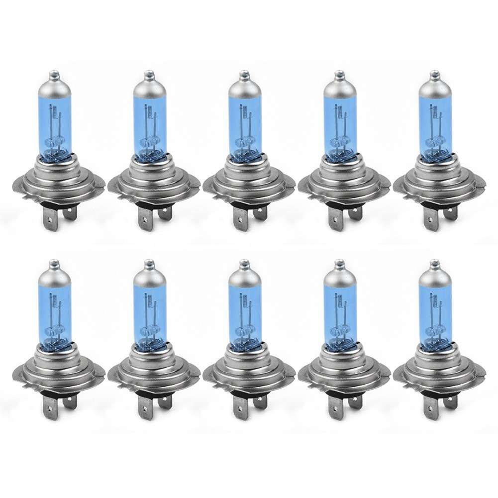 10*H7 12V Voltage 55W Xenon White 6000K Halogen Car Headlights Lamp Bulb Newest