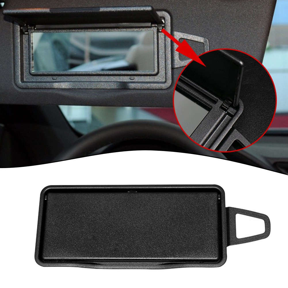 Perfect Fit Black Sun Visor Mirror For Mercedes For Benz W212 E Class 2009 2014