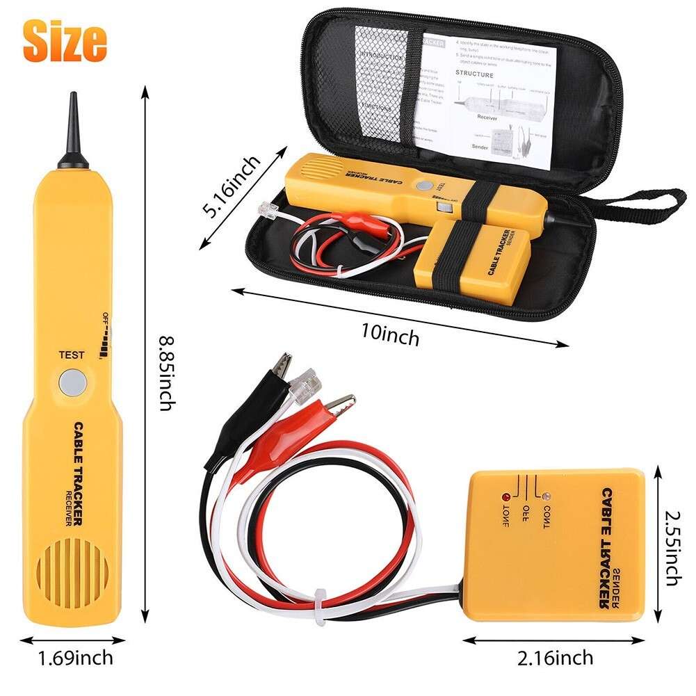 Reliable Electric Wire Tracer For Open Circuit And Short-Circuit-
