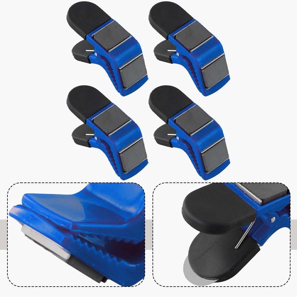 4PCS Paint Brush Holder Clips With Magnetic Function For Home Projects
