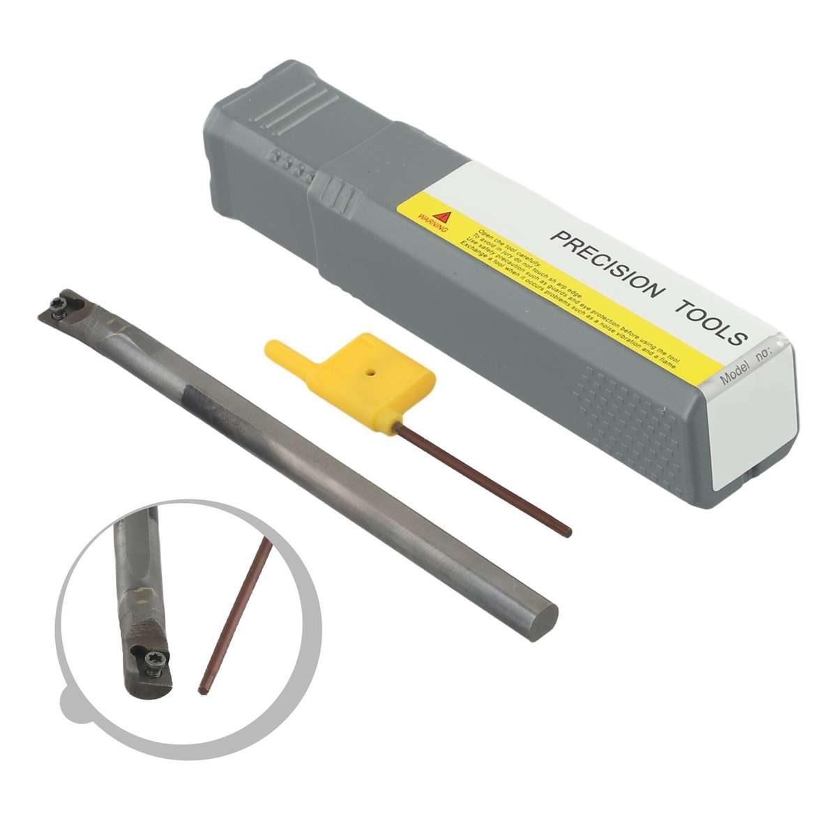 C08K-SCLCR06 Solid Carbide Holder (Tungsten Steel Shock Tool Holder) CCMT06 New