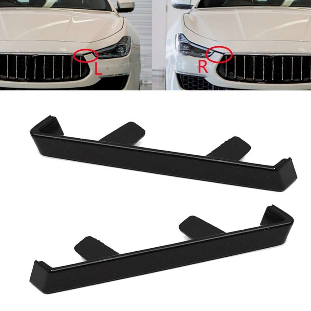 Pair Front Bumper Panels-Trim For Maserati For Ghibli 14-17,67001129