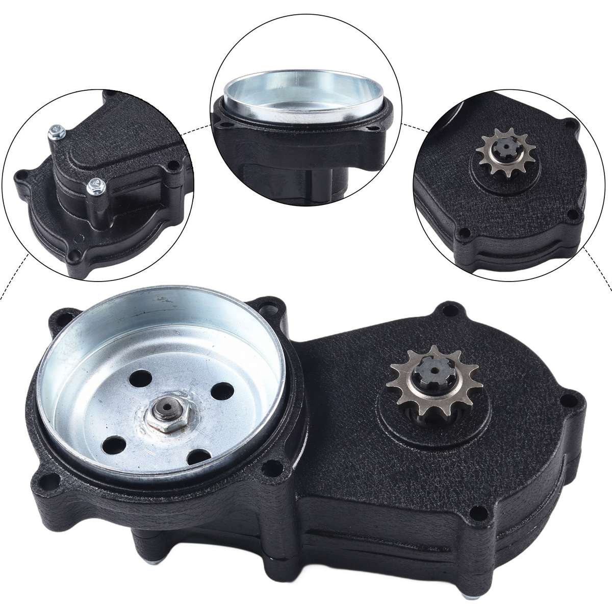 Premium 49cc 4 Stroke Double Chain Clutch Gear Box For Engine Motor Bike