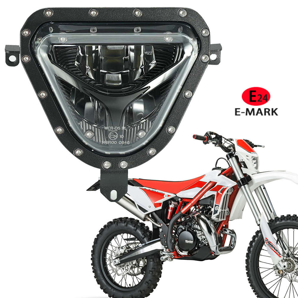 LED Headlight w/ ON OFF Switch Light for BETA RR 125 200 250 300 350 400 450