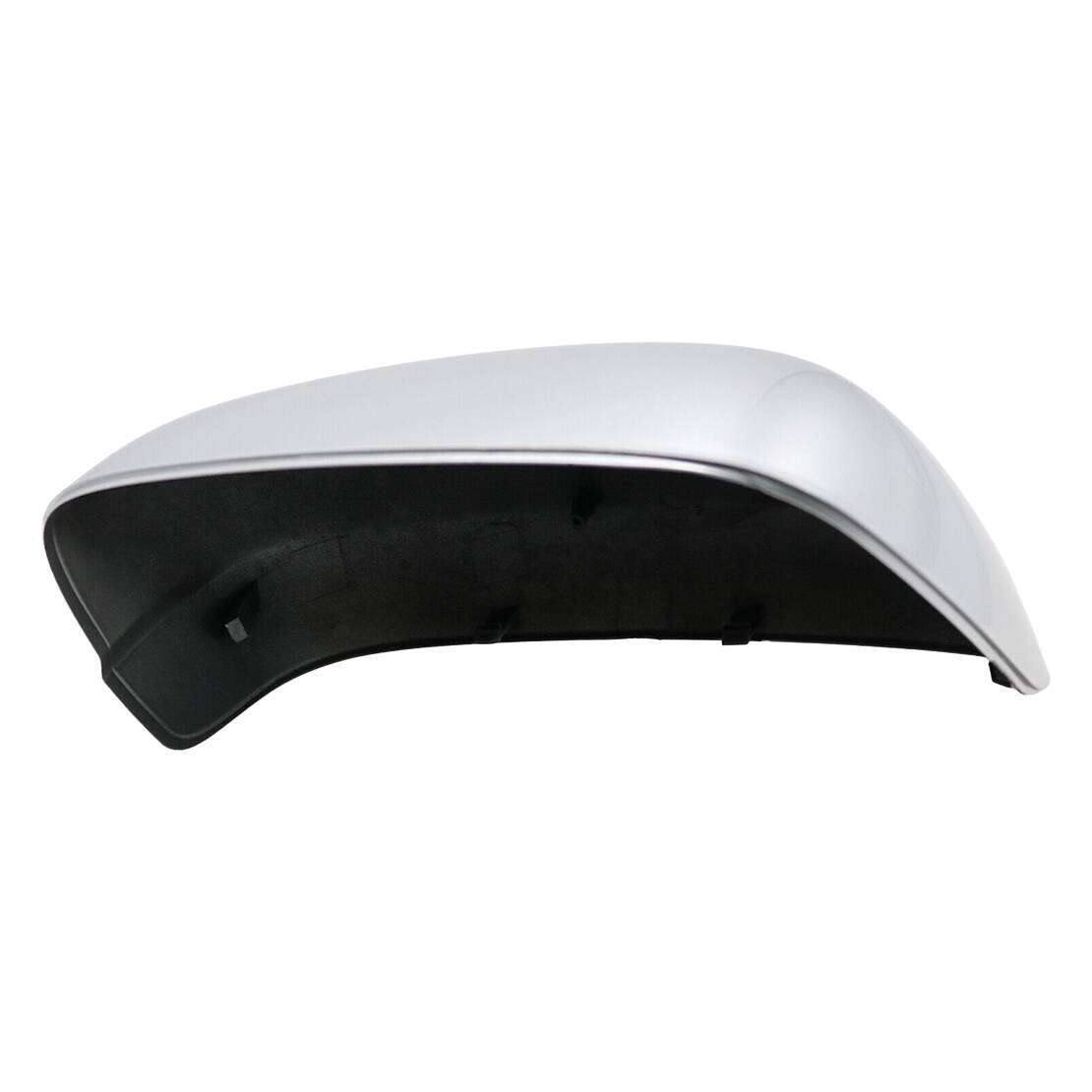 Silver Left Side Rearview Mirror Cap Cover Fit For Honda Fit/Jazz 2009-2013 ABS
