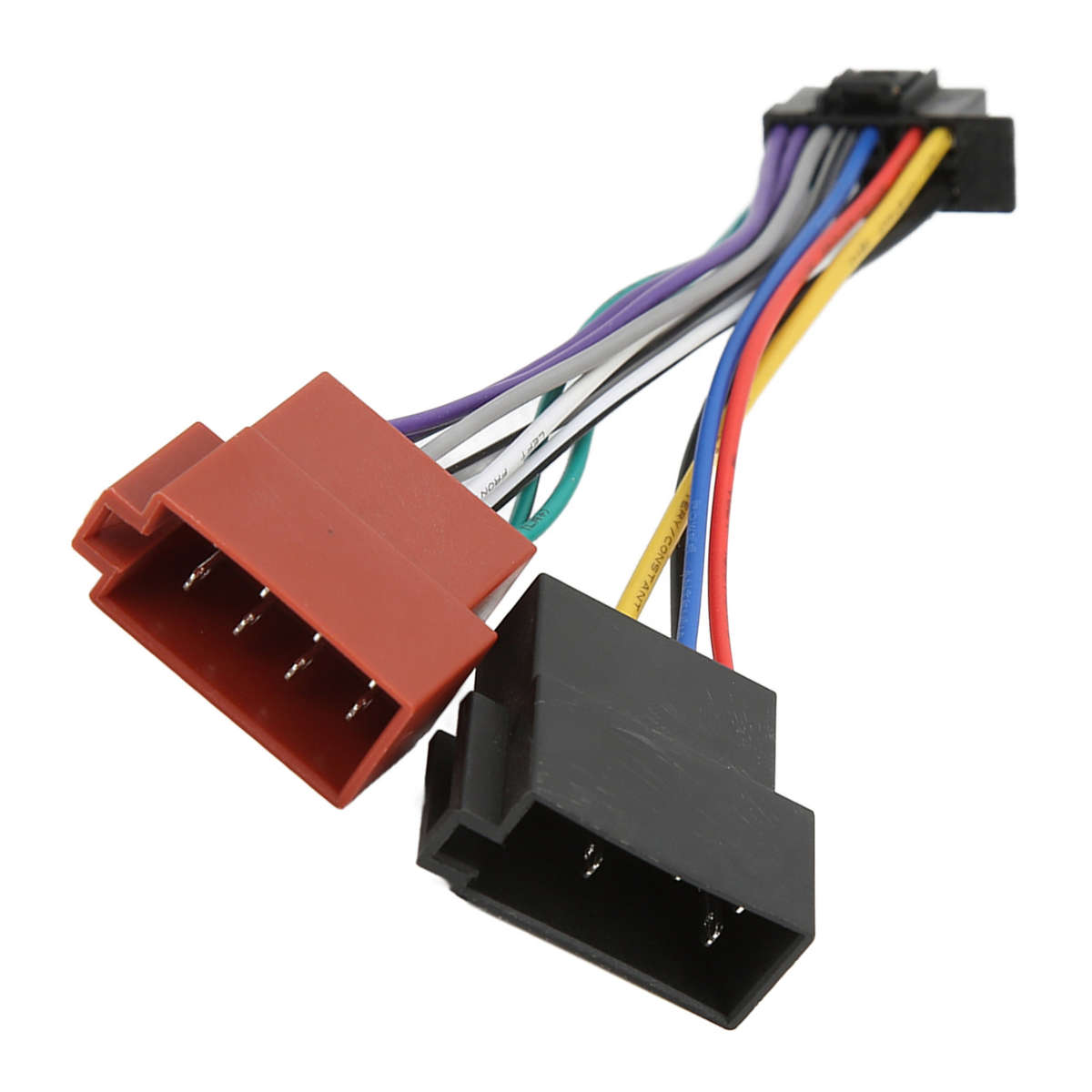 Radio Stereo Harness Adapter ISO Wiring Harness Connector Repalcement Part For