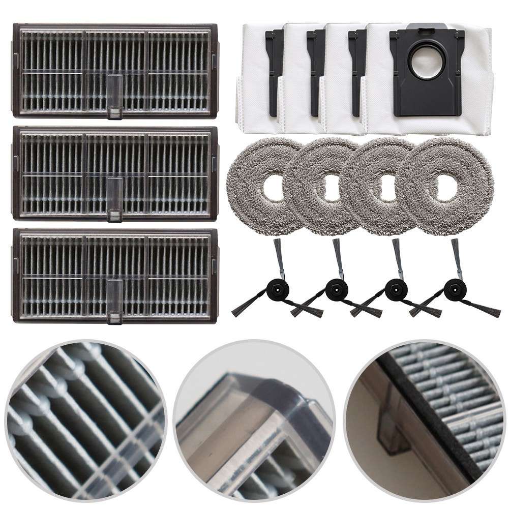 For MOVA P10 Pro For Ultra Essential Cleaning Tools Including Dust Bags