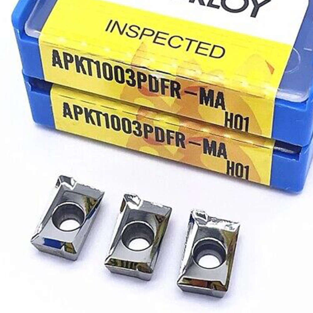 Brand New Carbide Insert Tools APKT 1003PDFR-MA H01 Accessories Aluminum