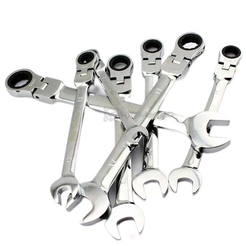 Flexible Ratchet Wrench Set 7Pcs