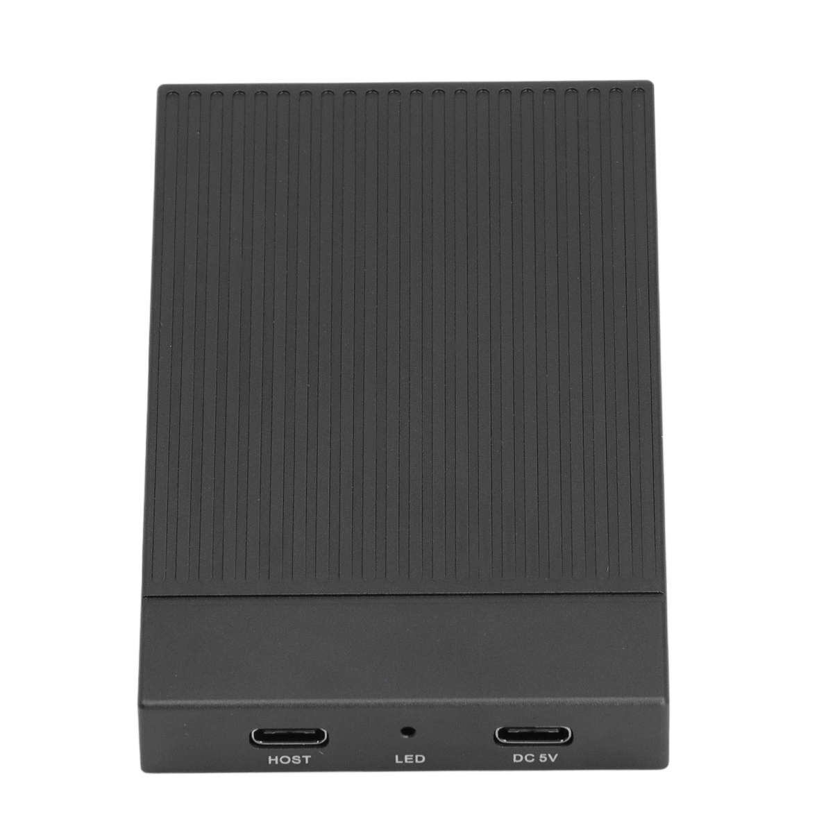 Dual Bay M.2 NVMe SSD Enclosure Aluminum USB3.2 Gen2 10Gbps M.2 Type C USB A SSD
