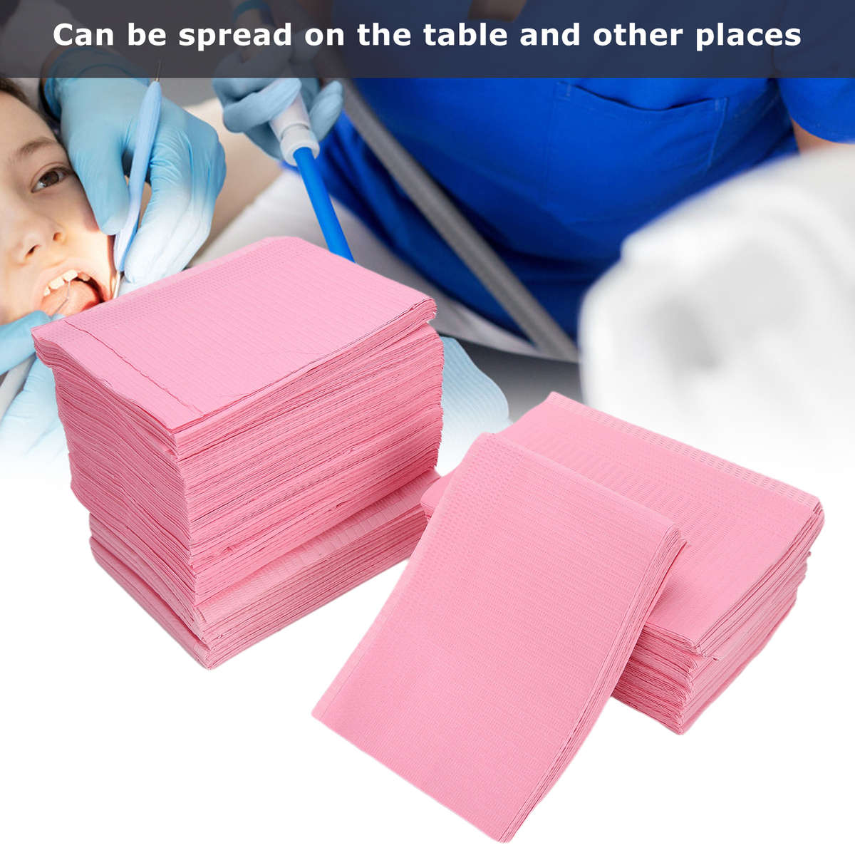 125pcs / Bag Tattoo Piercing Table Mat Waterproof Disposable Tattoo Table Ma CHW