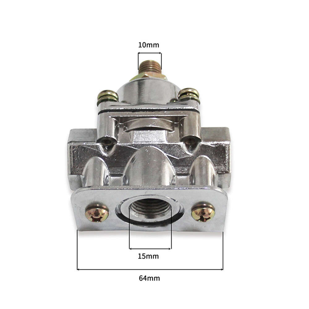 Adjustable Fuel Pressure Regulator For Holley 12-804 1-4 PSI 3/8 Inch