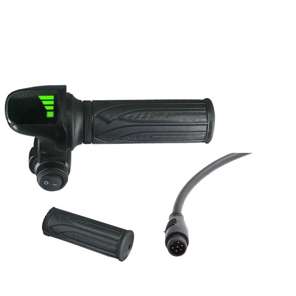 6 Pin Waterproof Throttle Control Grip For Electric Scooters And E Bikes