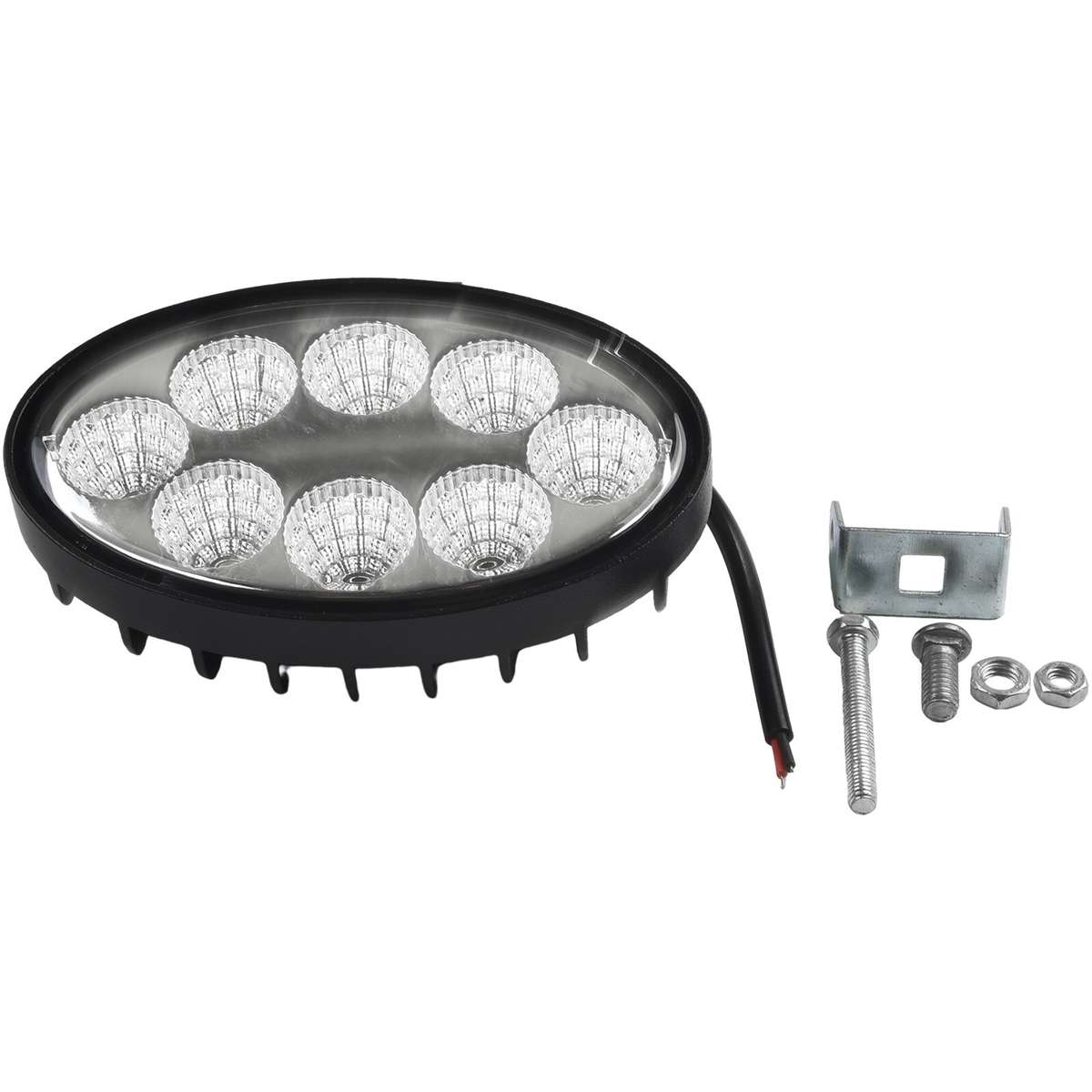 Oval LED Fog Light Work Lamp Tractor Beam 12V 24V Waterproof Practical