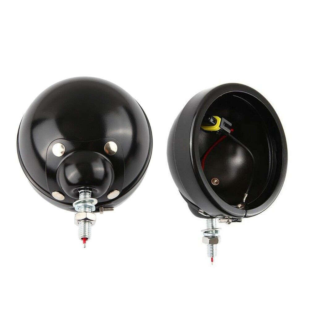 4.5" Spot Fog Passing Lights with Auxiliary Lights Housing For Harley Davidson