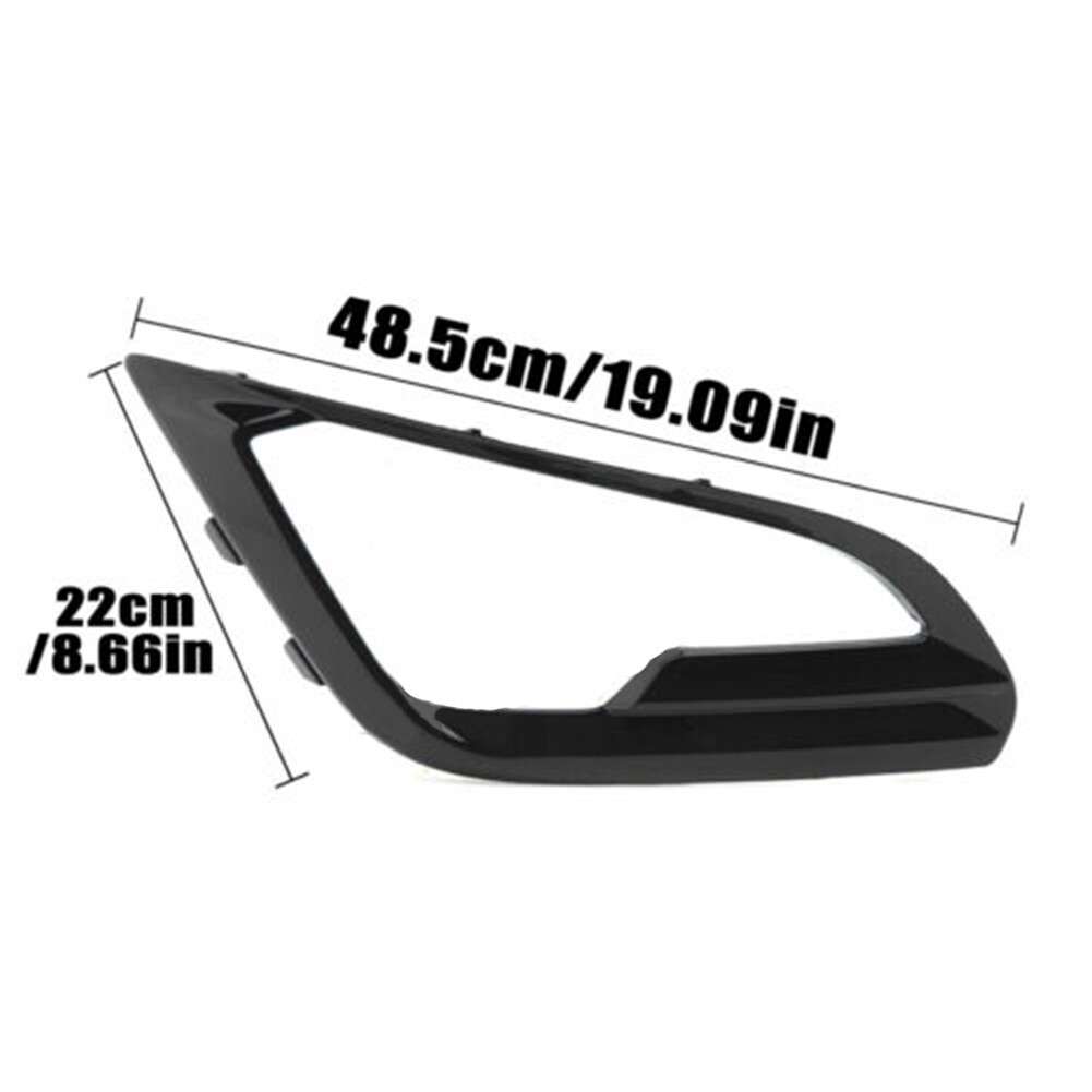 Right Passenger Side Front Bumper Fog Light Cover Bezel For-Ford EcoSport 18-21