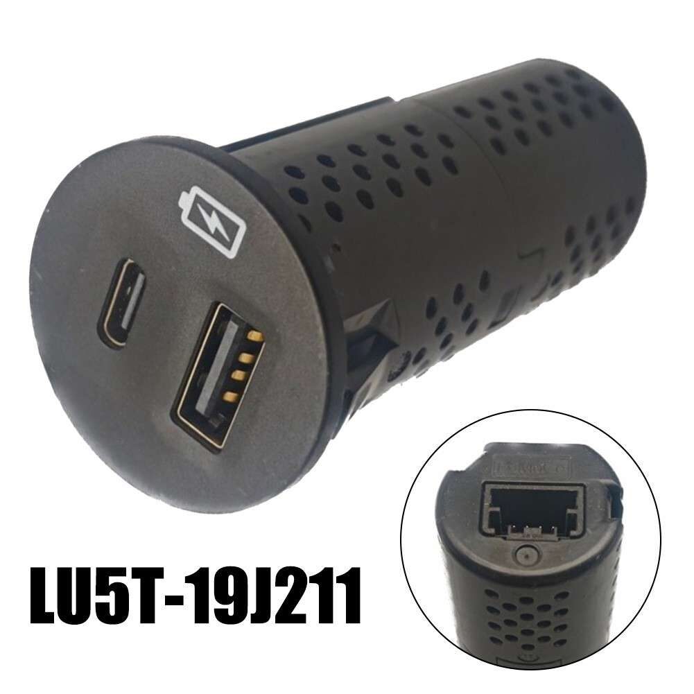 Center Console USB-Charger Plug-Hub Type-C For Ford 2021-2022 LU5T-19J211 New