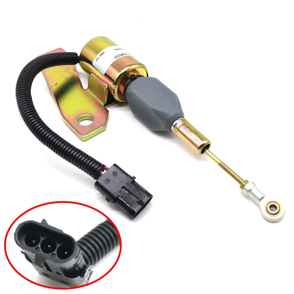 12V Shut off Solenoid 3991624 Replace For Cummins CUMMINS 5.9B & C Engine