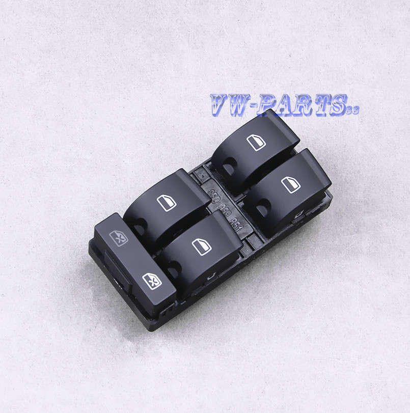 Electric Power Window Master Switch Set For AUDI A4 B7 S4 RS4