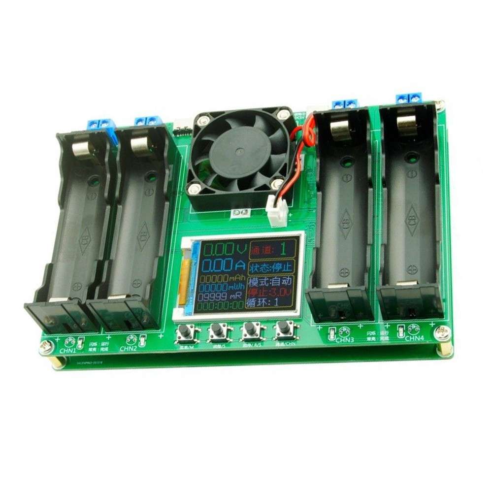 Advanced Battery Tester For Lithium Batteries Measure Capacity And Resistance
