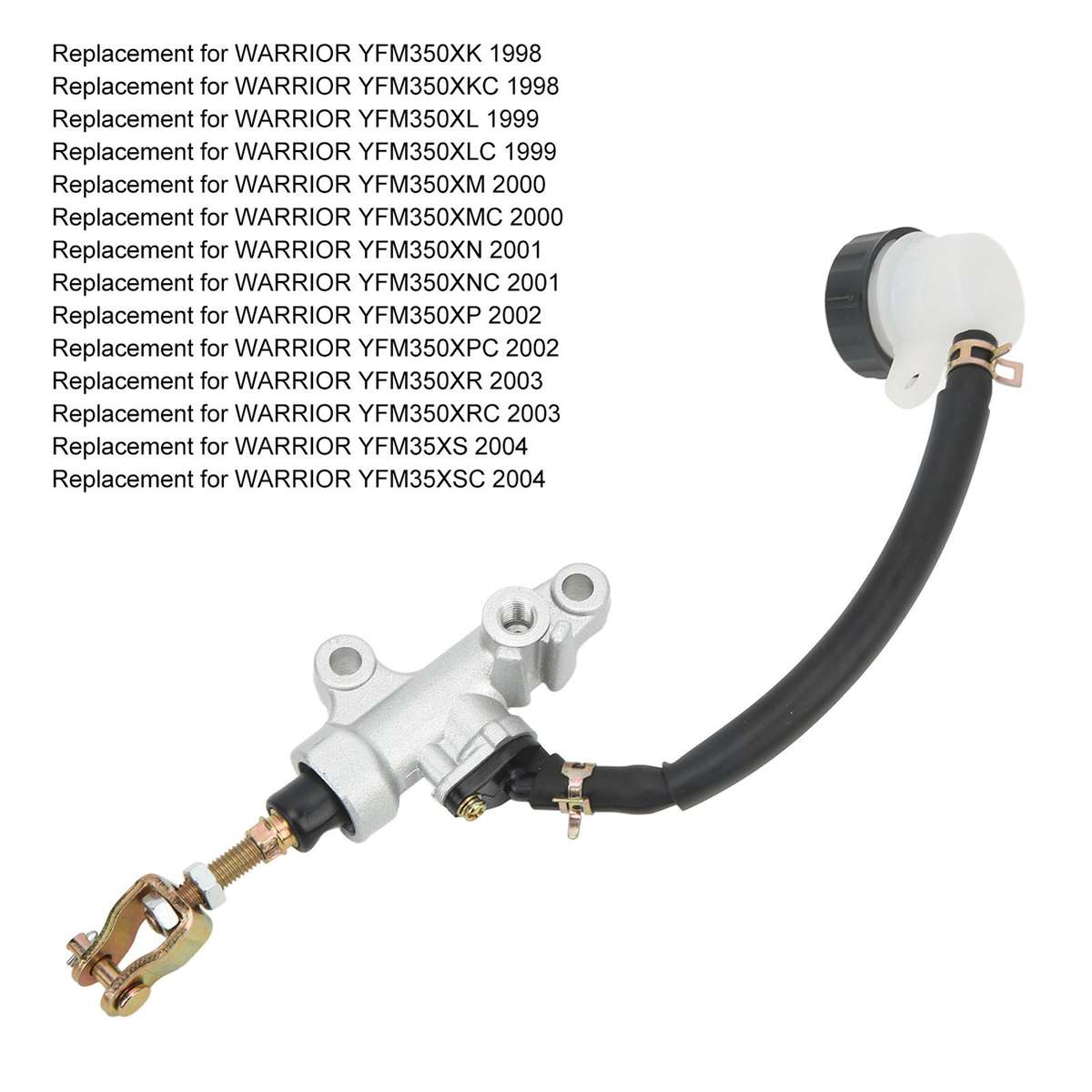 Rear Brake Master Cylinder Pump 3GD 2583V 10 00 ATV Accessories For Warrior CHW