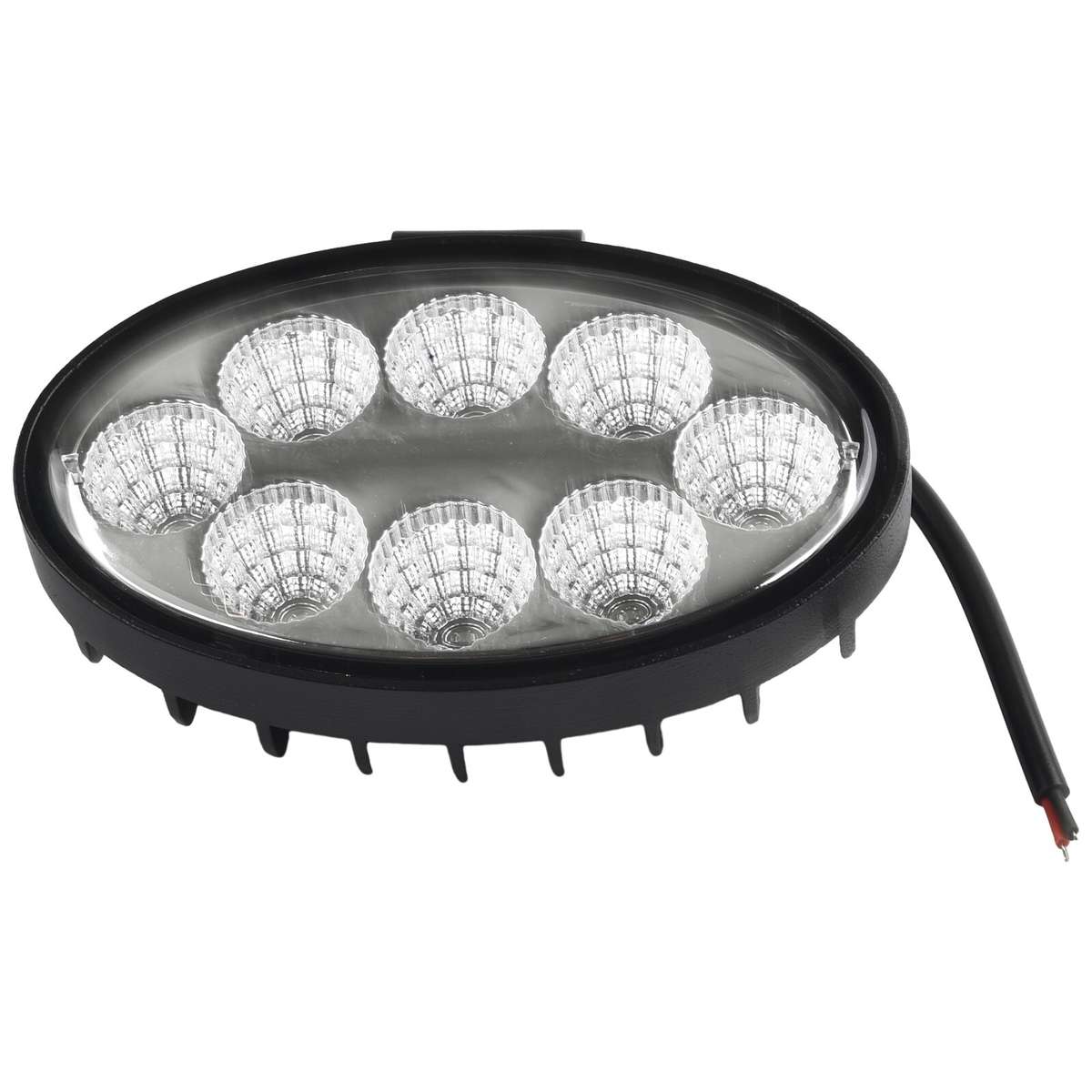 Oval LED Fog Light Work Lamp Tractor Beam 12V 24V Waterproof Practical