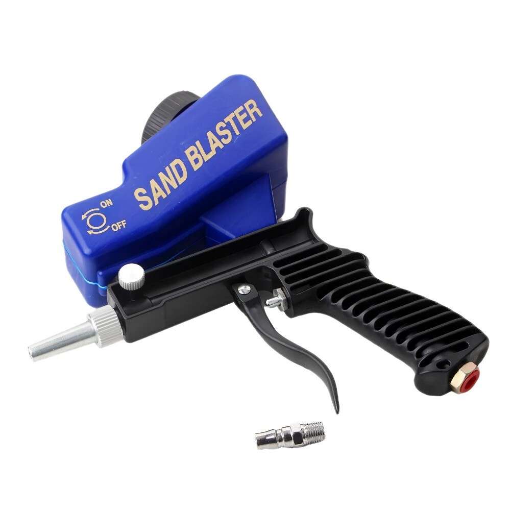 Portable Air-Sandblasting Machine Hand Held Sand Blaster Shot Media Blasting