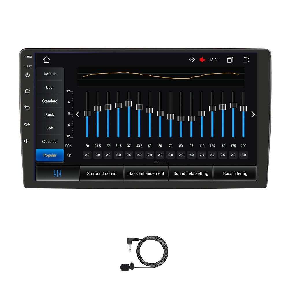 8Core Android 12 9'' Car Stereo GPS Navi Headunit CarPlay Radio WiFi DSP 4G+32GB