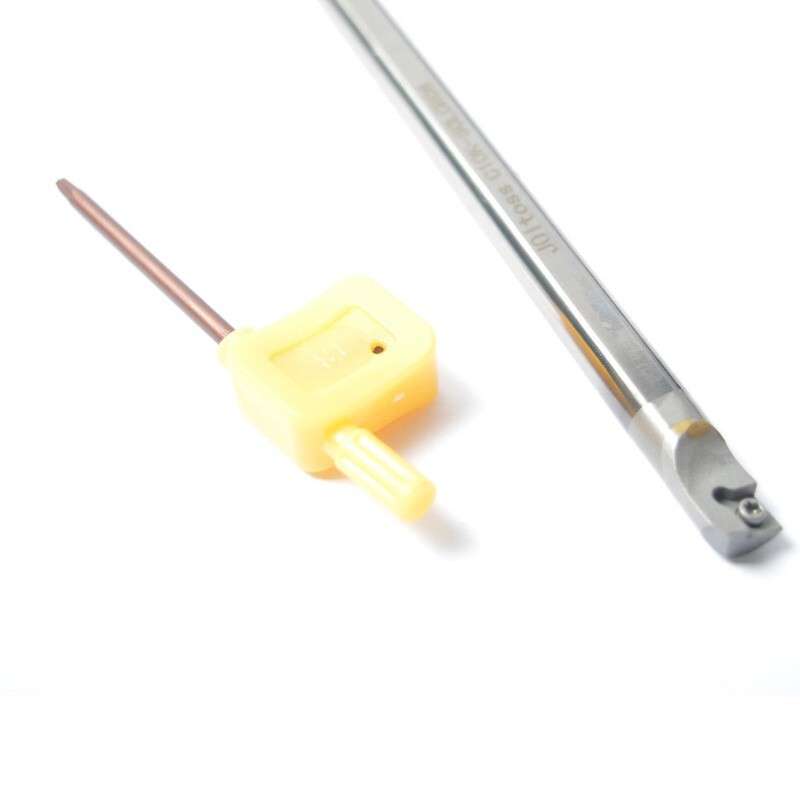 Solid Carbide Lathe Turning Tool Boring Bar Holder T8 C10K-SCLCR06 For-CCMT0602