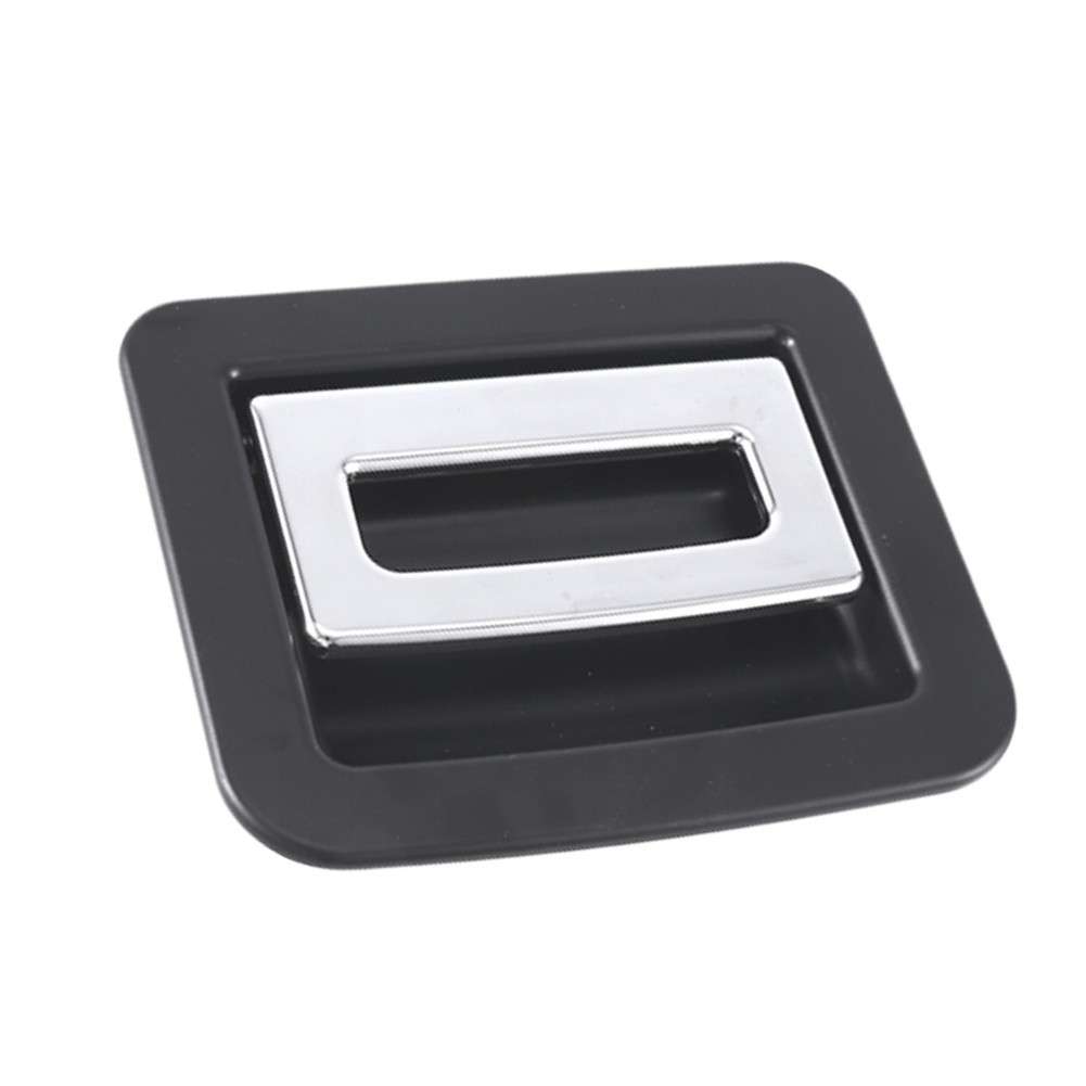 Custom Made For For Cayenne Black Spare Tire Trunk Floor Handle Cover