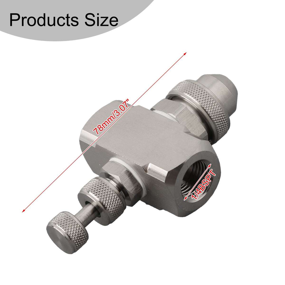 Air Atomizing Nozzle 1/4BSPT Misting Low Pressure Solid Cone Spray Tip Nozzles