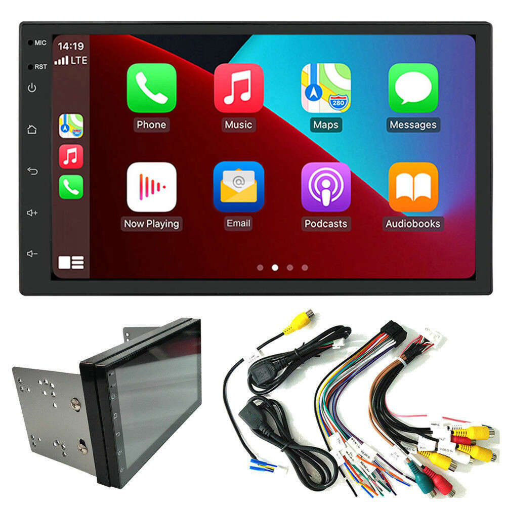 7" Touch Screen Android 11 Car Stereo Radio Double 2Din CarPlay HeadUnit Wifi FM