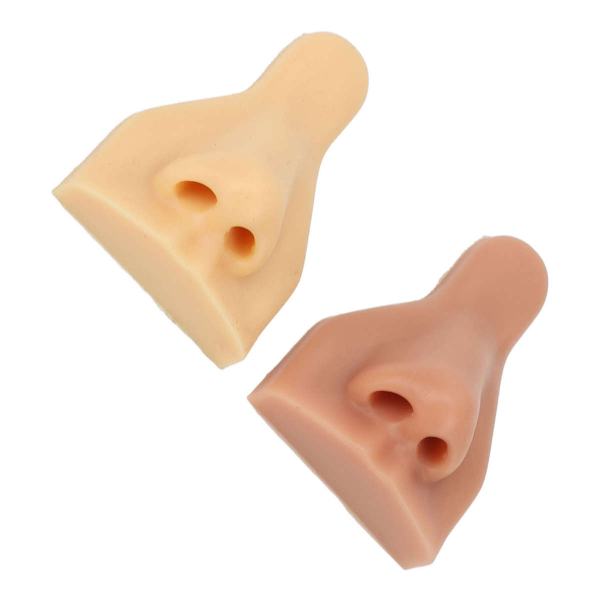 2pcs 3D Nose Model High Simulation Soft Silicone Nose Model For Practicing S CHW