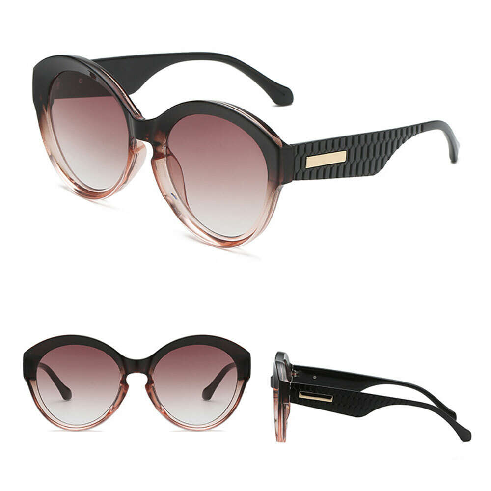 2020 Fashion Oversize Round Sunglasses XXL Women BIG Frame Outdoor Shade Glasses