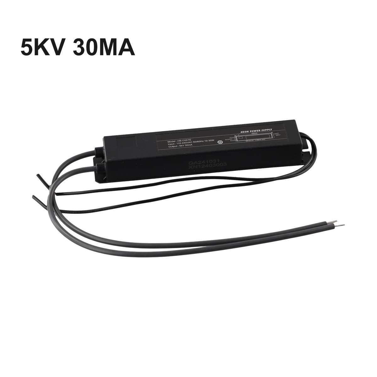 120VAC 5kV 30mA Neon Light Transformer For Enhanced Signage