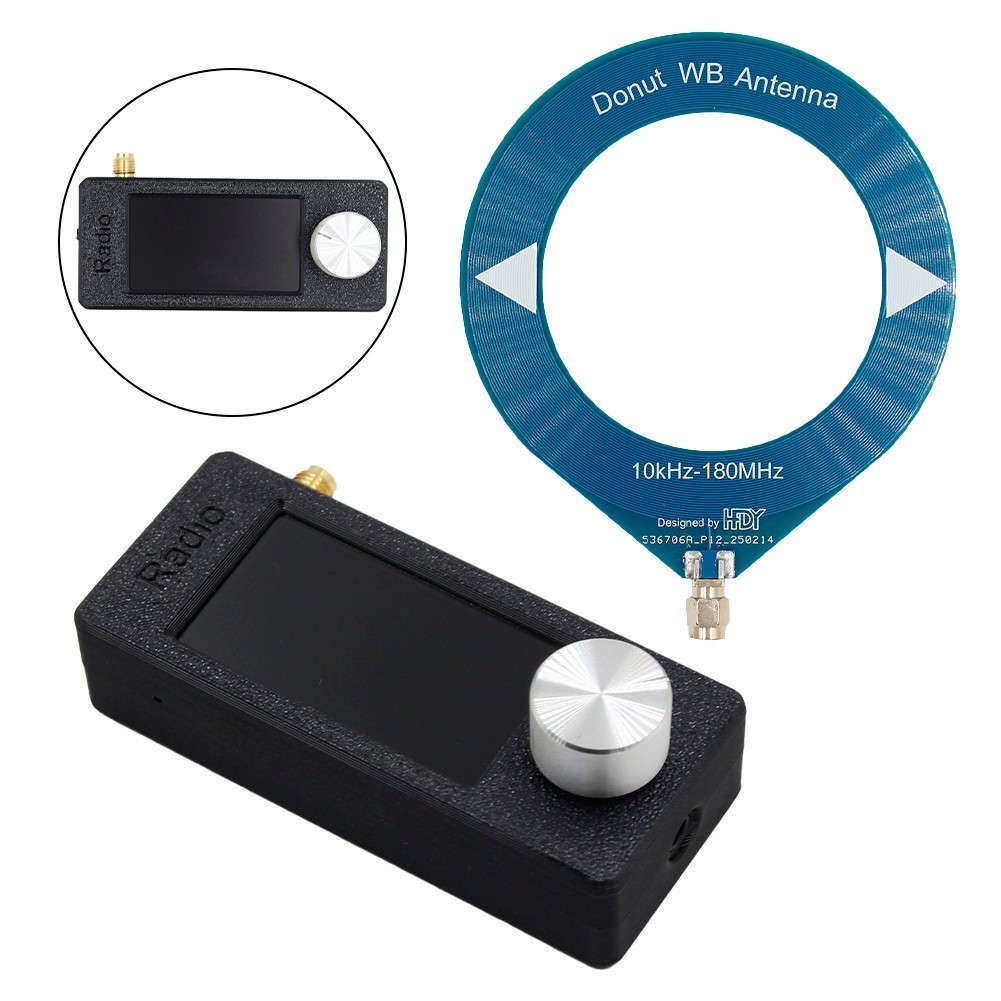 Pocket Size SI4732 Radio Receiver With Loop Antenna And 10Hour Battery Life
