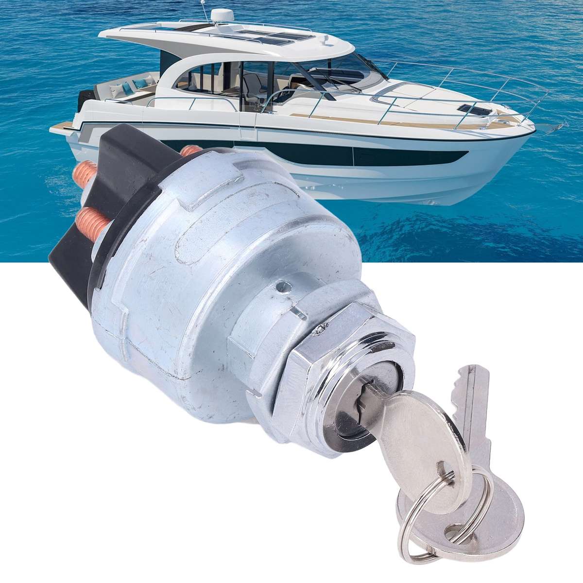 4 Position Engine Ignition Starter Switch With 2 Keys D250E For Car Truck Ag CHW