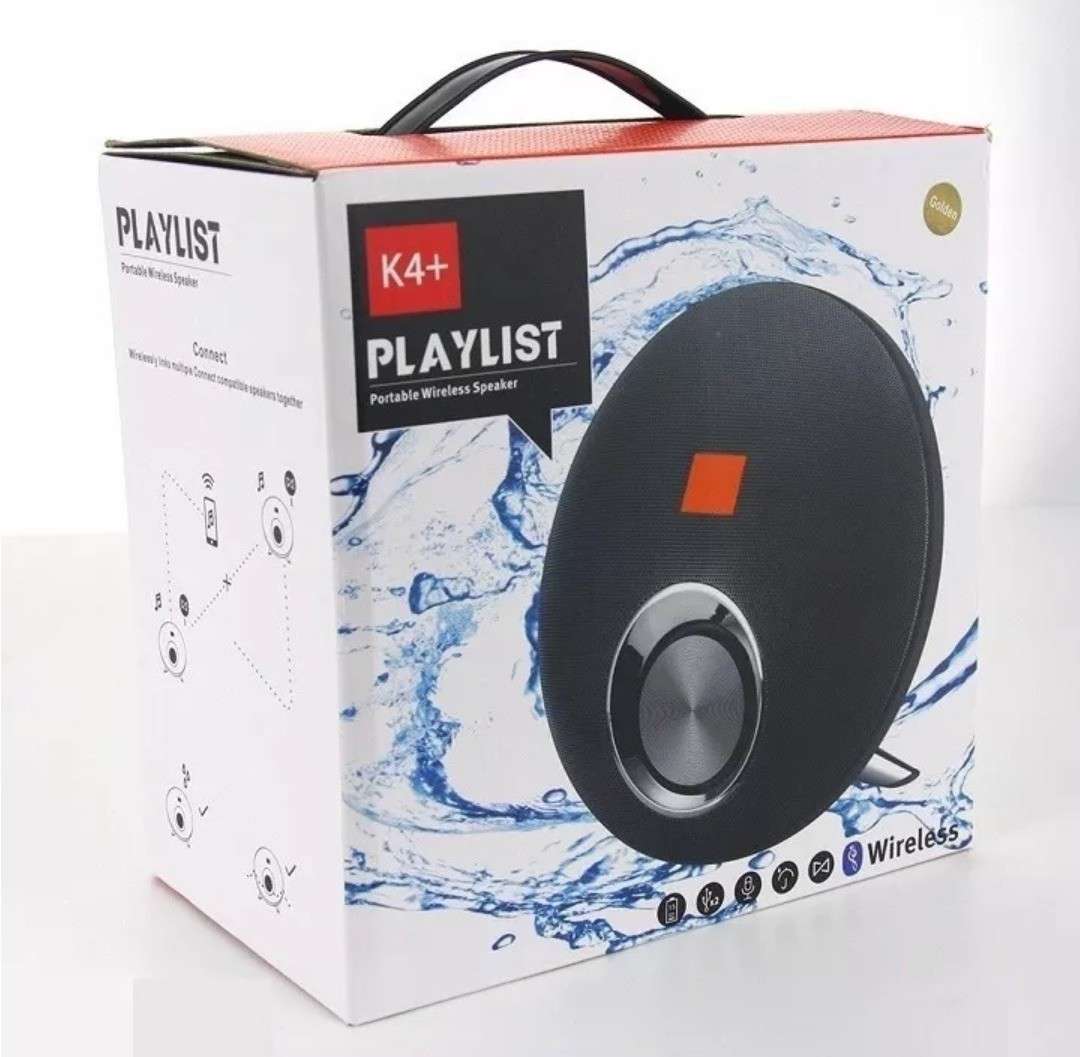 K4+ Generic  Playlist Portable Wireless Speaker