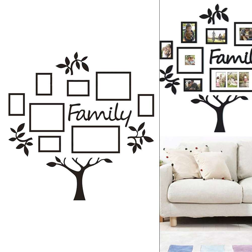 Contemporary Family Tree Wall Mount Decor Create A Nature Enlightened Ambiance