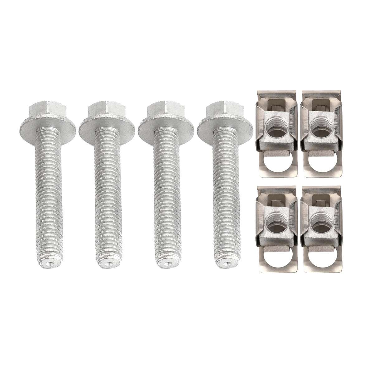 4 Pack Manifold Bolts U Nuts Kit 6036734AA 6036684AA For Dodge For Ram 1500