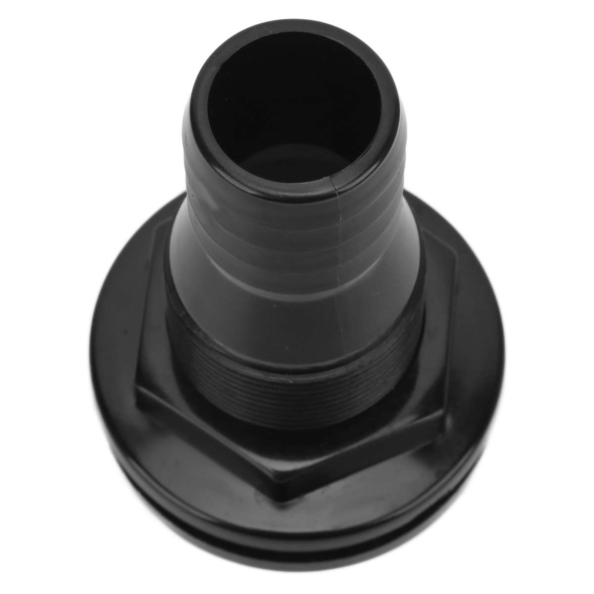 1?1/4in Boat Thru Hull Connection Black Plastic Pipe Fitting Part For Onboard