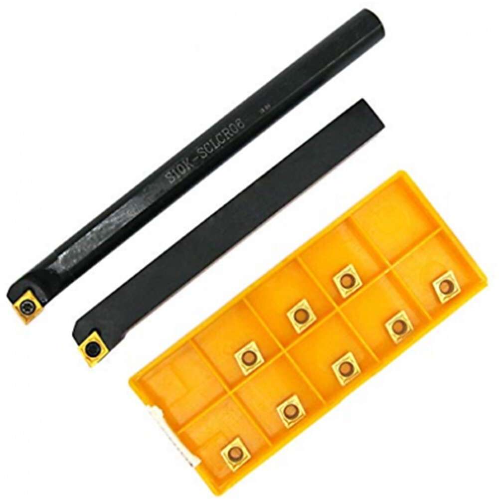 Turning Tool Holder Alloy Steel Boring Bar Lathe Internal M2.5*6 T8 Wrench
