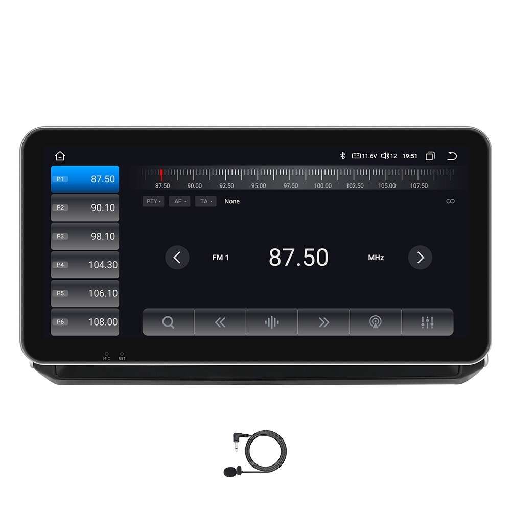 10.33"Android 12 CarPlay Stereo BT GPS Radio Player For Toyota Corolla 2018-2021