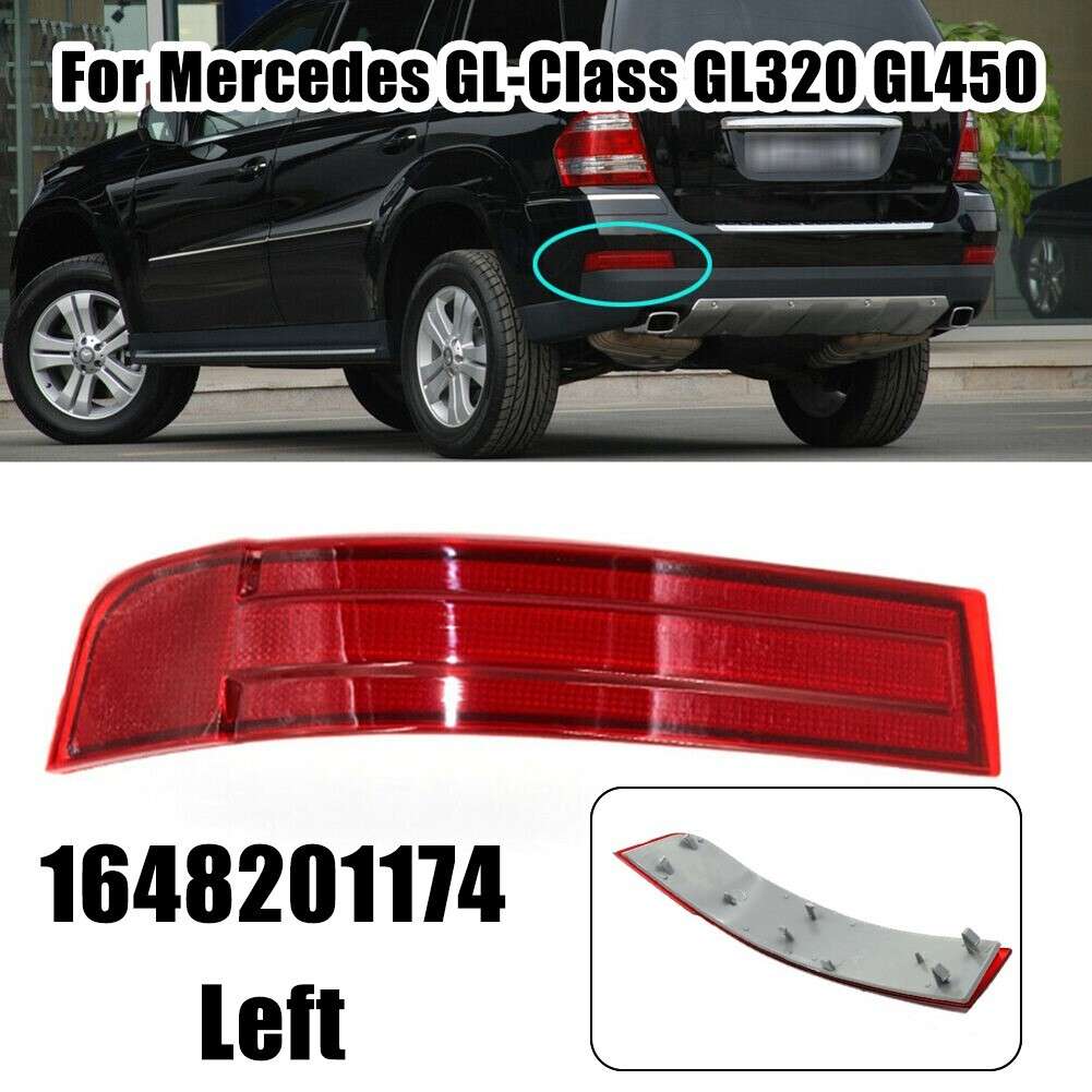 Left Rear Bumper Reflector Light For Mercedes GL-Class GL320 GL450 #1648201174