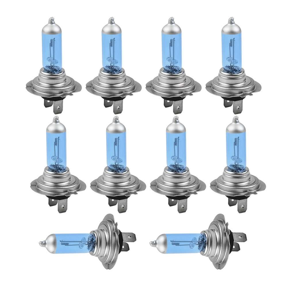 10*H7 12V Voltage 55W Xenon White 6000K Halogen Car Headlights Lamp Bulb Newest