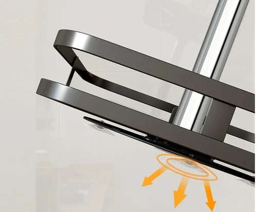 2 Tier Square Rotating Kitchen Storage Spice Organiser Rack