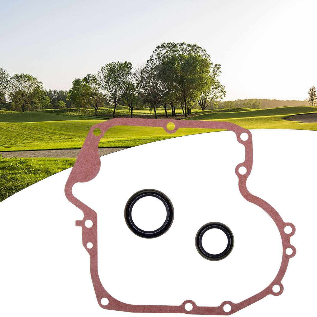 Metal Crankcase Gasket & Oil Seal For Set For 697110 & 795387 Lawn Mower